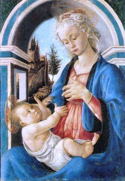 Madonna with Child, 1467 by Sandro Botticelli