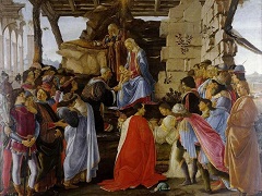 Adoration of the Magi by Sandro Botticelli