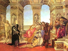 Calumny of Apelles by Sandro Botticelli