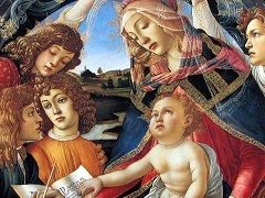 Madonna of the Magnificat by Sandro Botticelli