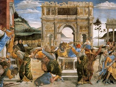 Punishment of the Rebels by Sandro Botticelli