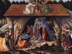 The Mystical Nativity by Sandro Botticelli